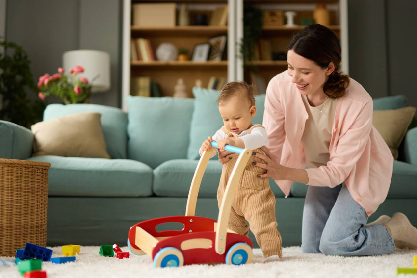 Illustration Parents actifs : simplifiez votre quotidien avec la garde d'enfants à domicile